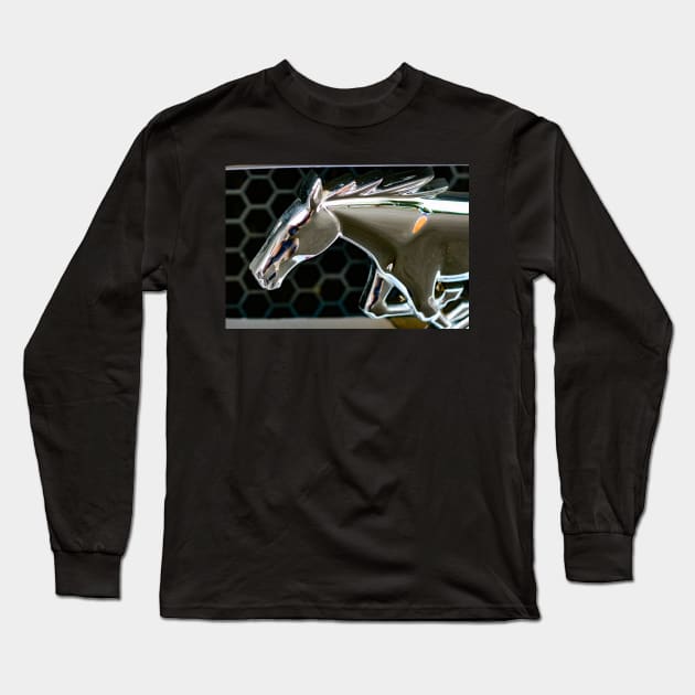 Mustang Long Sleeve T-Shirt by Rob Johnson Photography